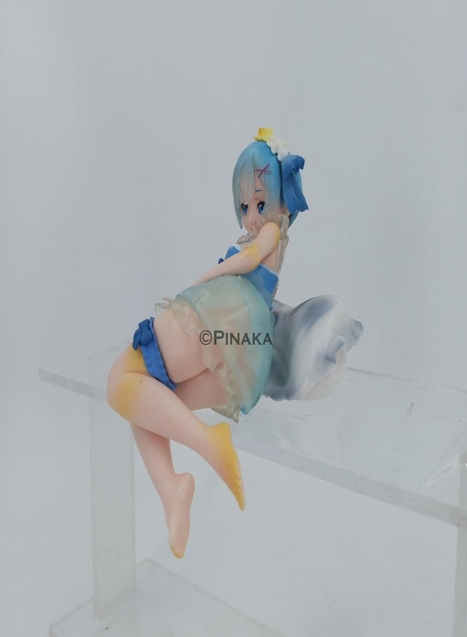 PINAKA دمية أنمي PINAKA Ichiban Kuji Re Zero Sleeping Tea Party Last One Award Rem Wake Up Figure Model PVC - Image 4